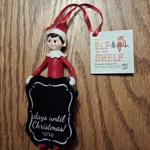 Elf On The Shelf Countdown Ornament, NWT